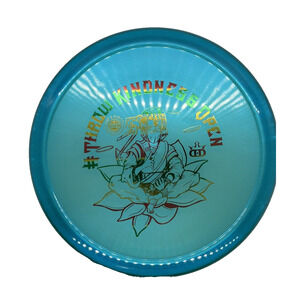 NEW Dynamic Discs 174g Sockibomb Slammer Lucid-X THROW KINDNESS Open Blue